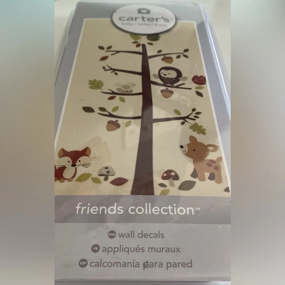 New Carter’s “friends collection” wall decals🦊